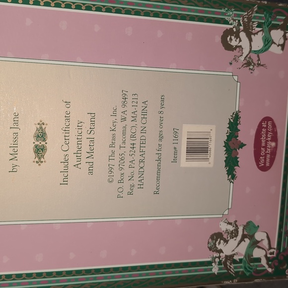 AVAILABLE -VTG Angel Collection 1997 Victorian Rose Collection by Melissa Jane. - Picture 7 of 7